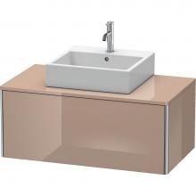 Duravit XS490108686 - Duravit XSquare One Drawer Vanity Unit For Console Cappuccino