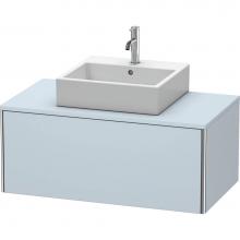 Duravit XS490109797 - Duravit XSquare One Drawer Vanity Unit For Console Light Blue