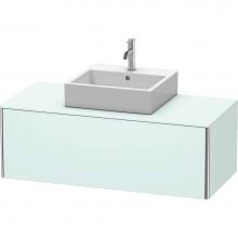 Duravit XS490200909 - Duravit XSquare Vanity Unit for Console  Light Blue Matte