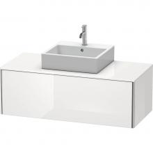 Duravit XS490208585 - Duravit XSquare One Drawer Vanity Unit For Console White