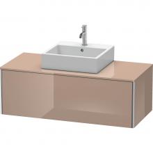 Duravit XS490208686 - Duravit XSquare One Drawer Vanity Unit For Console Cappuccino