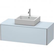 Duravit XS490209797 - Duravit XSquare One Drawer Vanity Unit For Console Light Blue