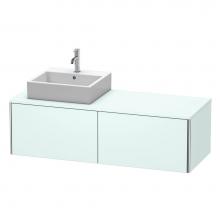 Duravit XS4903L0909 - Duravit XSquare Vanity Unit for Console  Light Blue Matte