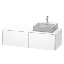 Duravit XS4903R1818 - Duravit XSquare Two Drawer Vanity Unit For Console White