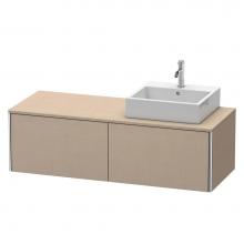 Duravit XS4903R7575 - Duravit XSquare Two Drawer Vanity Unit For Console Linen