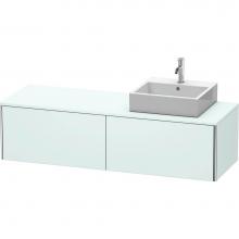 Duravit XS4904R0909 - Duravit XSquare Vanity Unit for Console  Light Blue Matte