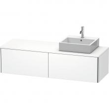 Duravit XS4904R1818 - Duravit XSquare Two Drawer Vanity Unit For Console White