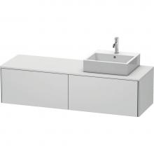 Duravit XS4904R3636 - Duravit XSquare Two Drawer Vanity Unit For Console White