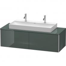 Duravit XS4905M3838 - Duravit XSquare Two Drawer Vanity Unit For Console Dolomite Gray