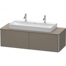 Duravit XS4905M9090 - Duravit XSquare Two Drawer Vanity Unit For Console Flannel Gray