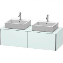 Duravit XS4906B0909 - Duravit XSquare Vanity Unit for Console  Light Blue Matte