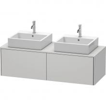 Duravit XS4906B3939 - Duravit XSquare Two Drawer Vanity Unit For Console Nordic White