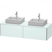 Duravit XS4907B0909 - Duravit XSquare Vanity Unit for Console  Light Blue Matte