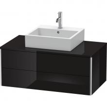 Duravit XS491104040 - Duravit XSquare Two Drawer Vanity Unit For Console Black