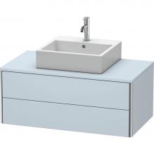 Duravit XS491109797 - Duravit XSquare Two Drawer Vanity Unit For Console Light Blue