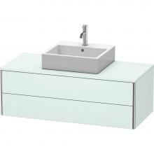 Duravit XS491200909 - Duravit XSquare Vanity Unit for Console  Light Blue Matte