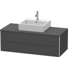 Duravit XS491204949 - Duravit XSquare Two Drawer Vanity Unit For Console Graphite