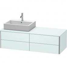 Duravit XS4913L0909 - Duravit XSquare Vanity Unit for Console  Light Blue Matte