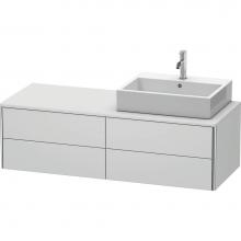 Duravit XS4913R3636 - Duravit XSquare Four Drawer Vanity Unit For Console White