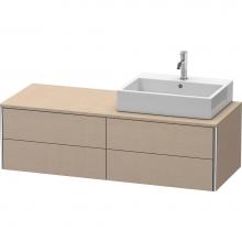 Duravit XS4913R7575 - Duravit XSquare Four Drawer Vanity Unit For Console Linen