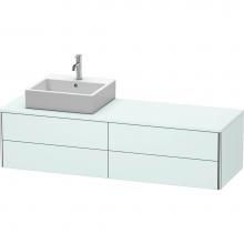 Duravit XS4914L0909 - Duravit XSquare Vanity Unit for Console  Light Blue Matte