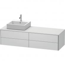 Duravit XS4914L3636 - Duravit XSquare Four Drawer Vanity Unit For Console White