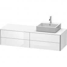 Duravit XS4914R8585 - Duravit XSquare Four Drawer Vanity Unit For Console White