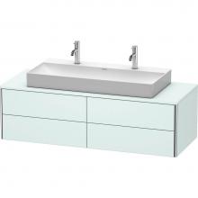 Duravit XS4915M0909 - Duravit XSquare Vanity Unit for Console  Light Blue Matte