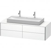 Duravit XS4915M1818 - Duravit XSquare Four Drawer Vanity Unit For Console White