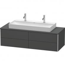 Duravit XS4915M4949 - Duravit XSquare Four Drawer Vanity Unit For Console Graphite