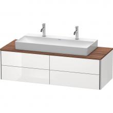 Duravit XS4915M8585 - Duravit XSquare Four Drawer Vanity Unit For Console White