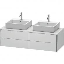 Duravit XS4916B3636 - Duravit XSquare Four Drawer Vanity Unit For Console White