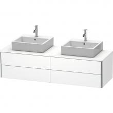 Duravit XS4917B1818 - Duravit XSquare Four Drawer Vanity Unit For Console White