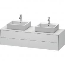 Duravit XS4917B3636 - Duravit XSquare Four Drawer Vanity Unit For Console White