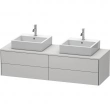 Duravit XS4917B3939 - Duravit XSquare Four Drawer Vanity Unit For Console Nordic White