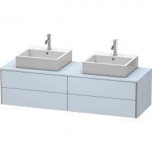 Duravit XS4917B9797 - Duravit XSquare Four Drawer Vanity Unit For Console Light Blue