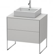 Duravit XS492003939 - Duravit XSquare Two Drawer Vanity Unit For Console Nordic White