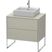 Duravit XS492006060 - Duravit XSquare Two Drawer Vanity Unit For Console Taupe