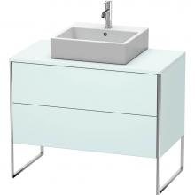 Duravit XS492100909 - Duravit XSquare Vanity Unit for Console  Light Blue Matte