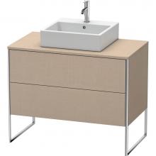 Duravit XS492107575 - Duravit XSquare Two Drawer Vanity Unit For Console Linen