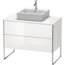 Duravit XS492108585 - Duravit XSquare Two Drawer Vanity Unit For Console White