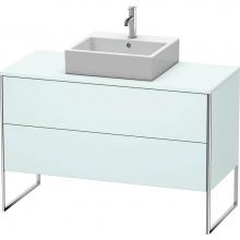 Duravit XS492200909 - Duravit XSquare Vanity Unit for Console  Light Blue Matte