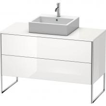 Duravit XS492202222 - Duravit XSquare Two Drawer Vanity Unit For Console White