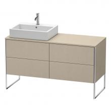 Duravit XS4923L7575 - Duravit XSquare Four Drawer Vanity Unit For Console Linen