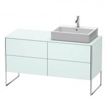 Duravit XS4923R0909 - Duravit XSquare Vanity Unit for Console  Light Blue Matte