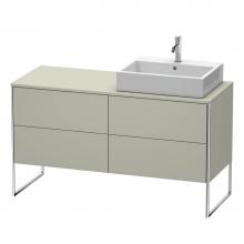 Duravit XS4923R6060 - Duravit XSquare Four Drawer Vanity Unit For Console Taupe