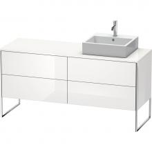 Duravit XS4924R2222 - Duravit XSquare Four Drawer Vanity Unit For Console White