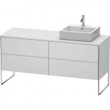 Duravit XS4924R3636 - Duravit XSquare Four Drawer Vanity Unit For Console White