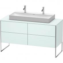 Duravit XS4925M0909 - Duravit XSquare Vanity Unit for Console  Light Blue Matte