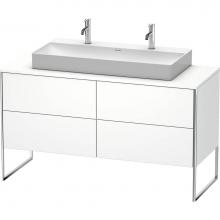 Duravit XS4925M1818 - Duravit XSquare Four Drawer Vanity Unit For Console White